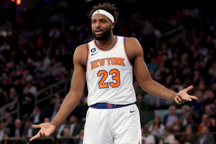 If the New York Knicks decide to keep center Mitchell Robinson, he could prove to be key to the team's identity
